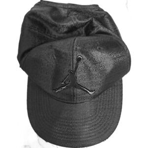 Air Jordan Youth Baseball Cap Hat Black Jumpman Snapback Adjustable Basketball